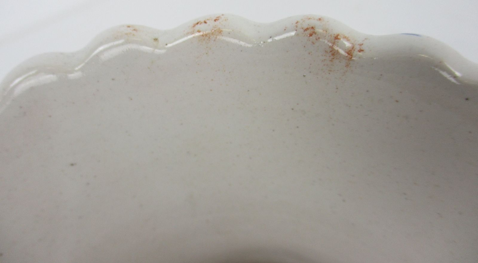 Beautifult Vase Delft Holland Style Polychrome Porcelain Hand Painted Scallope photo Home Decor