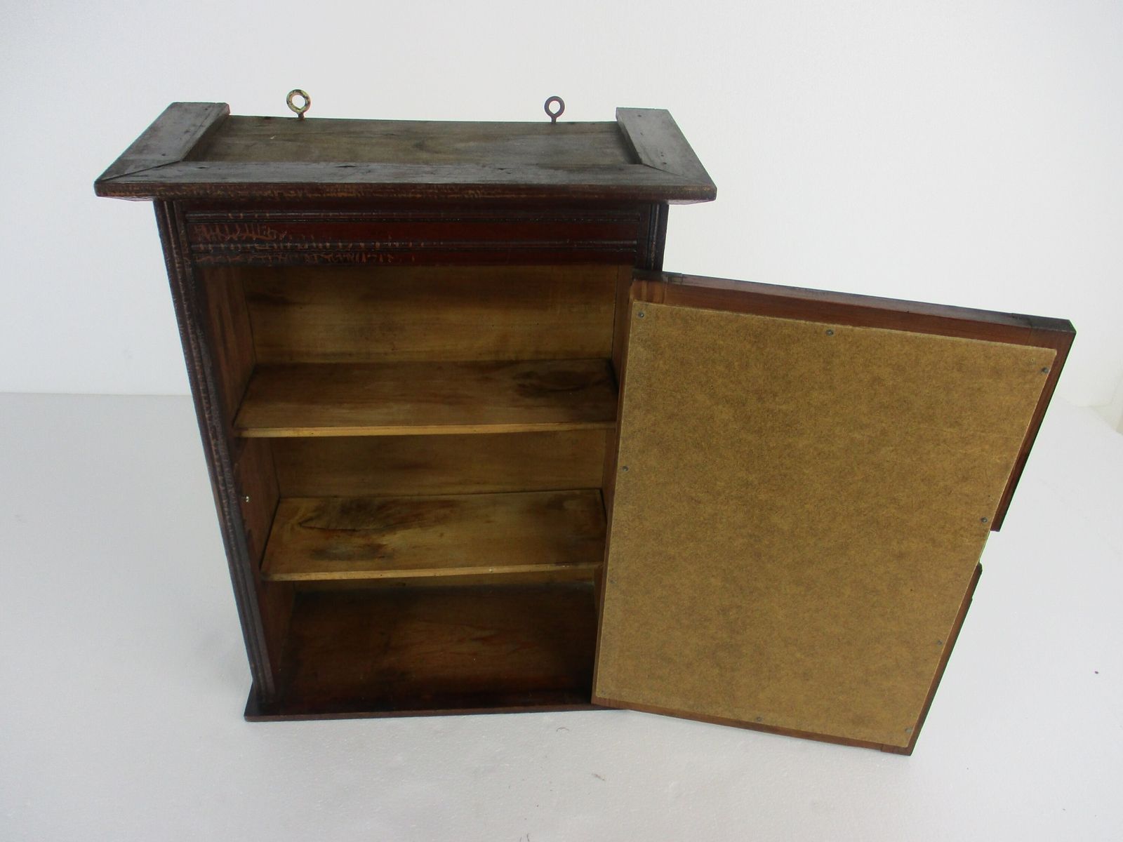 Mid Century Kitchen Apothecary Medicine Pharmacy Bathroom Wall Hanging Cabinet B photo buy