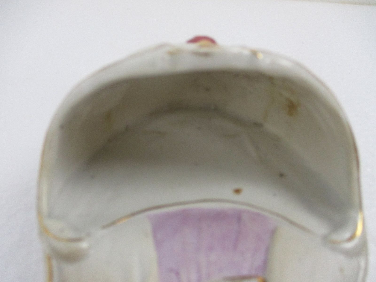 Porcelain Bisque Holy Water Font Vessel Virgin Mary Our Lady Of Sorrows  Wall Ha photo 87.0