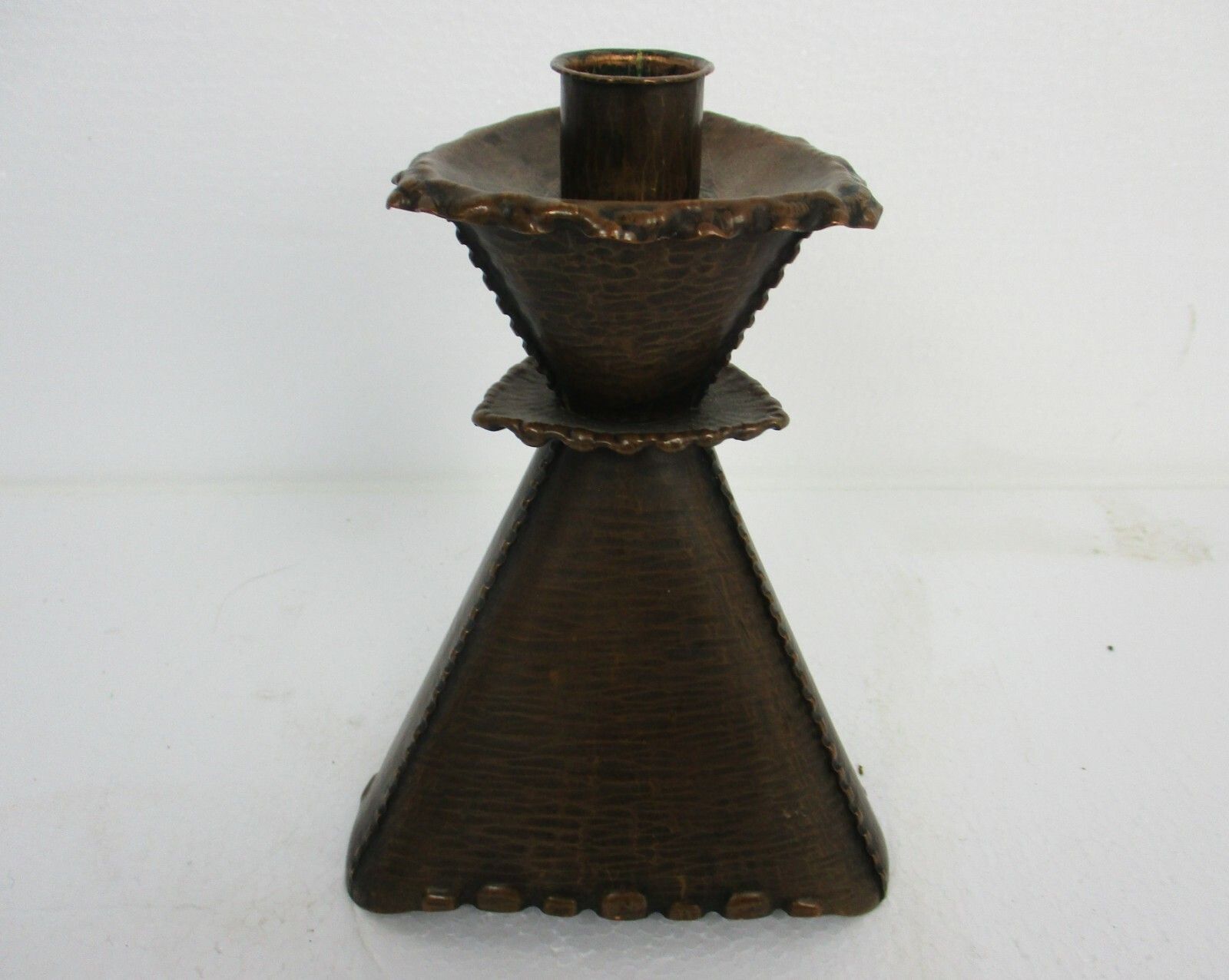 Art Piece Verlinden Lier Hand Made Candle Holder  Candlestick Red Copper photo furniture