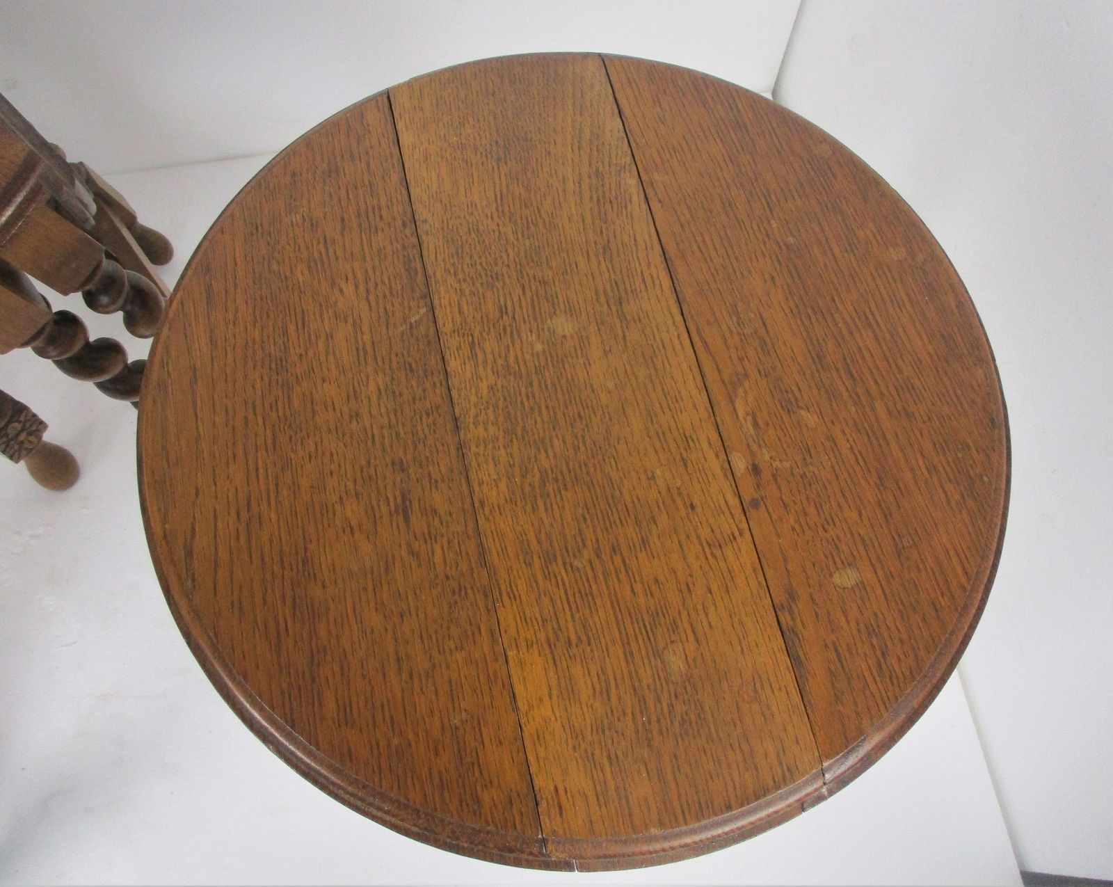 Barley Twist Set Wood Side Occasional Wine Coffee Table Pedestal Plant Stand Pli photo buy