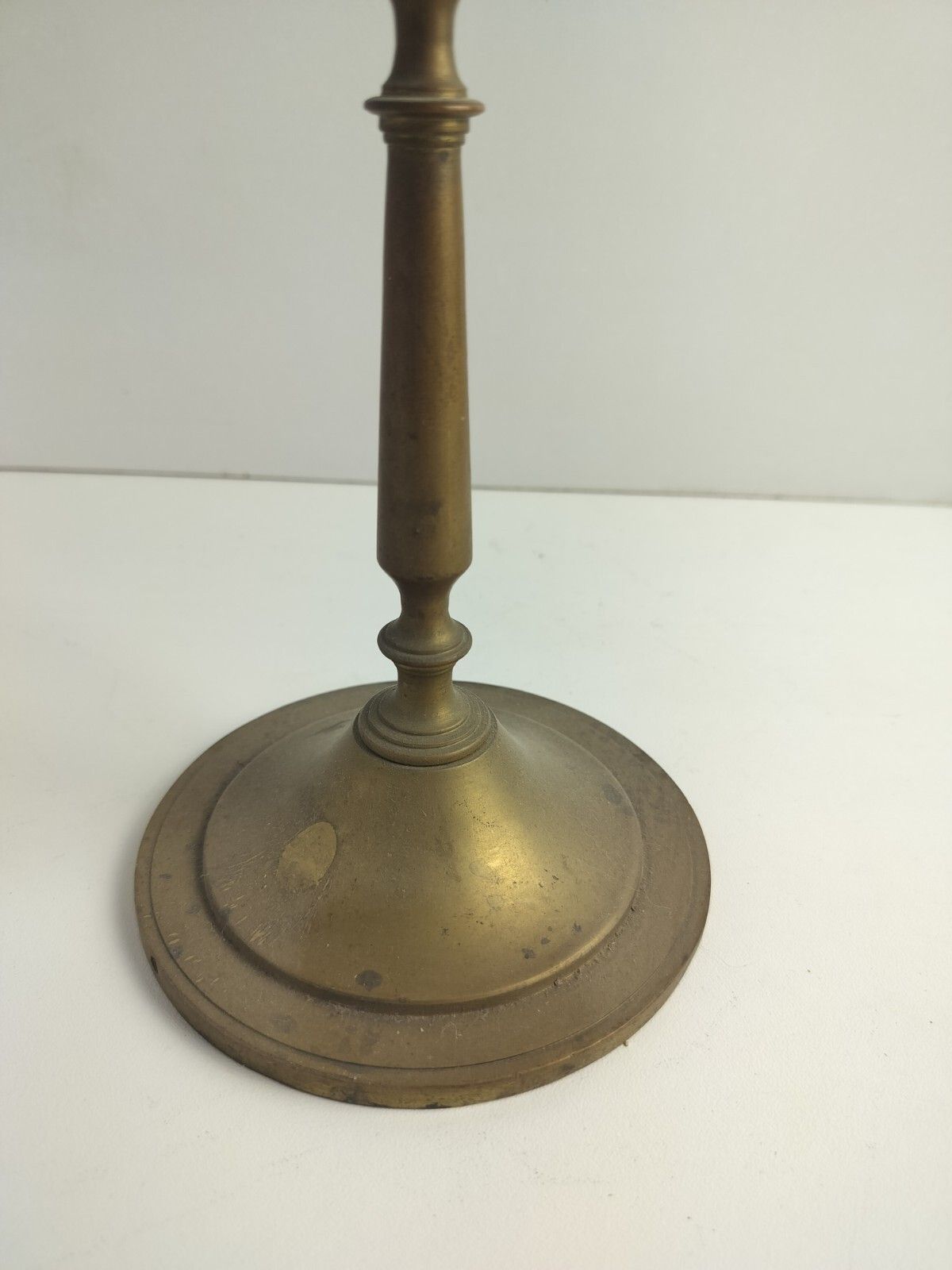 Antique Gorgeous Brass  Ornate Candle Holder Candelabra 9 Arm Centerpiece Wow photo vinterior