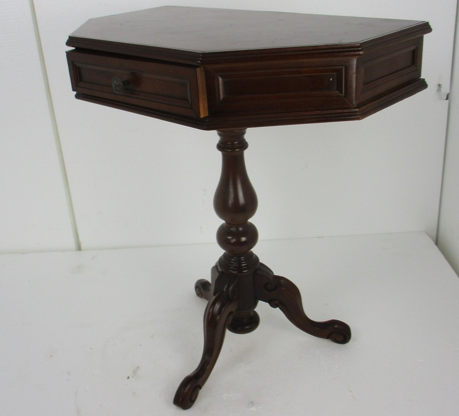 Hallway Telephone Side Occasional Table Edwardian Style Vintage Mid Century  Gor photo vintage