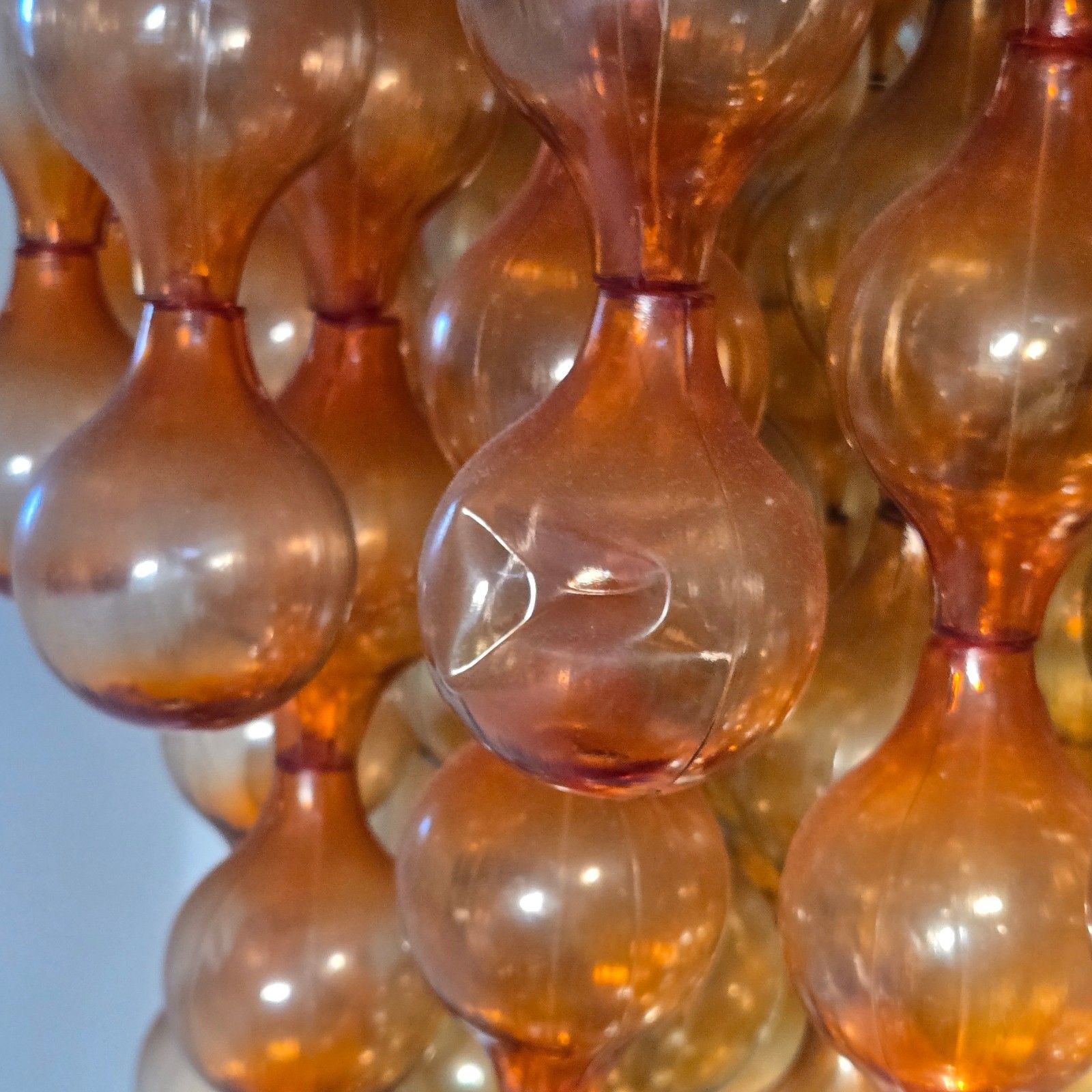 photo furniture Vintage 1970s Verner Panton Style Pendant Chandelier 70s Space Age 1970s