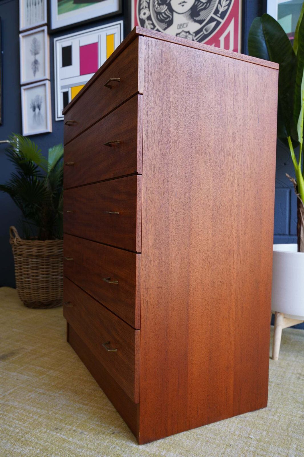 photo vinterior Austin Suite Chest Of Drawers   Mid Century 1960s (Oak)