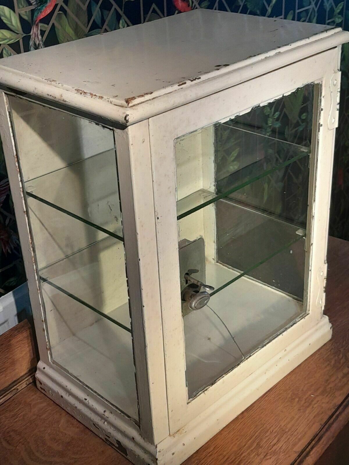 Early Mid Century Metal Medicine Cabinet photo furniture