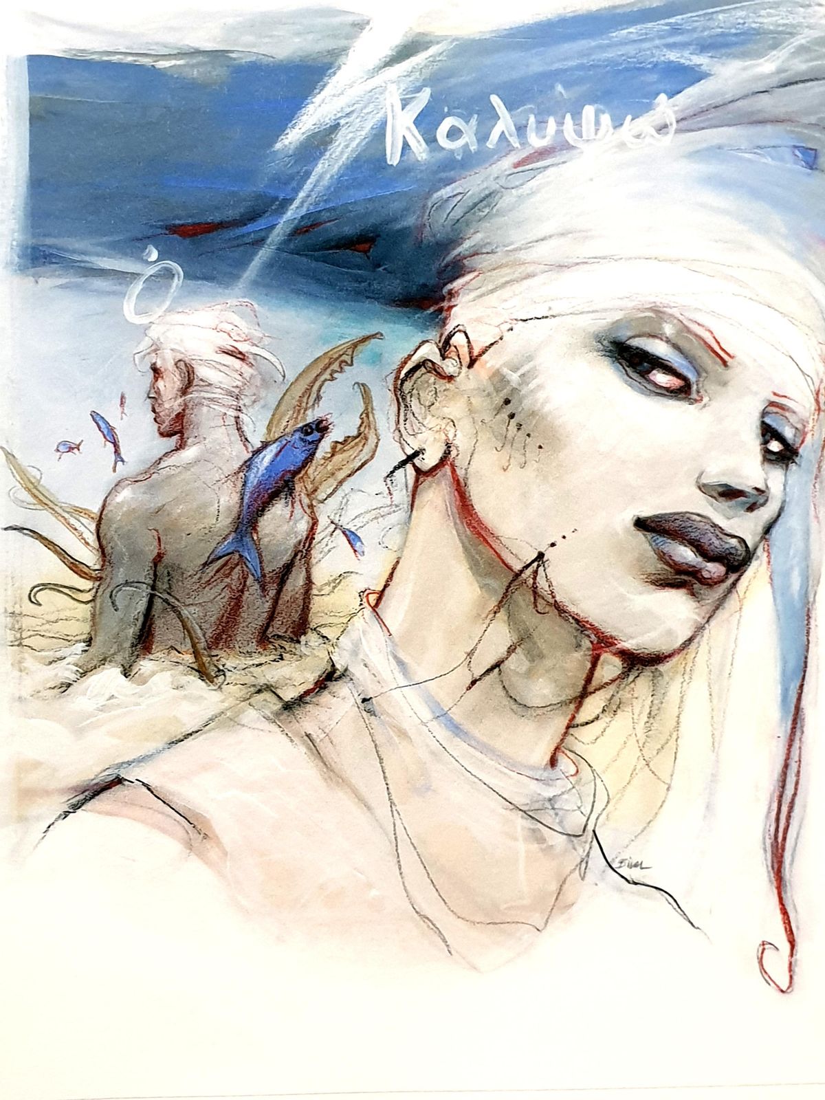 Enki Bilalenki Bilal   Calypso   Original Lithograph2012 photo furniture