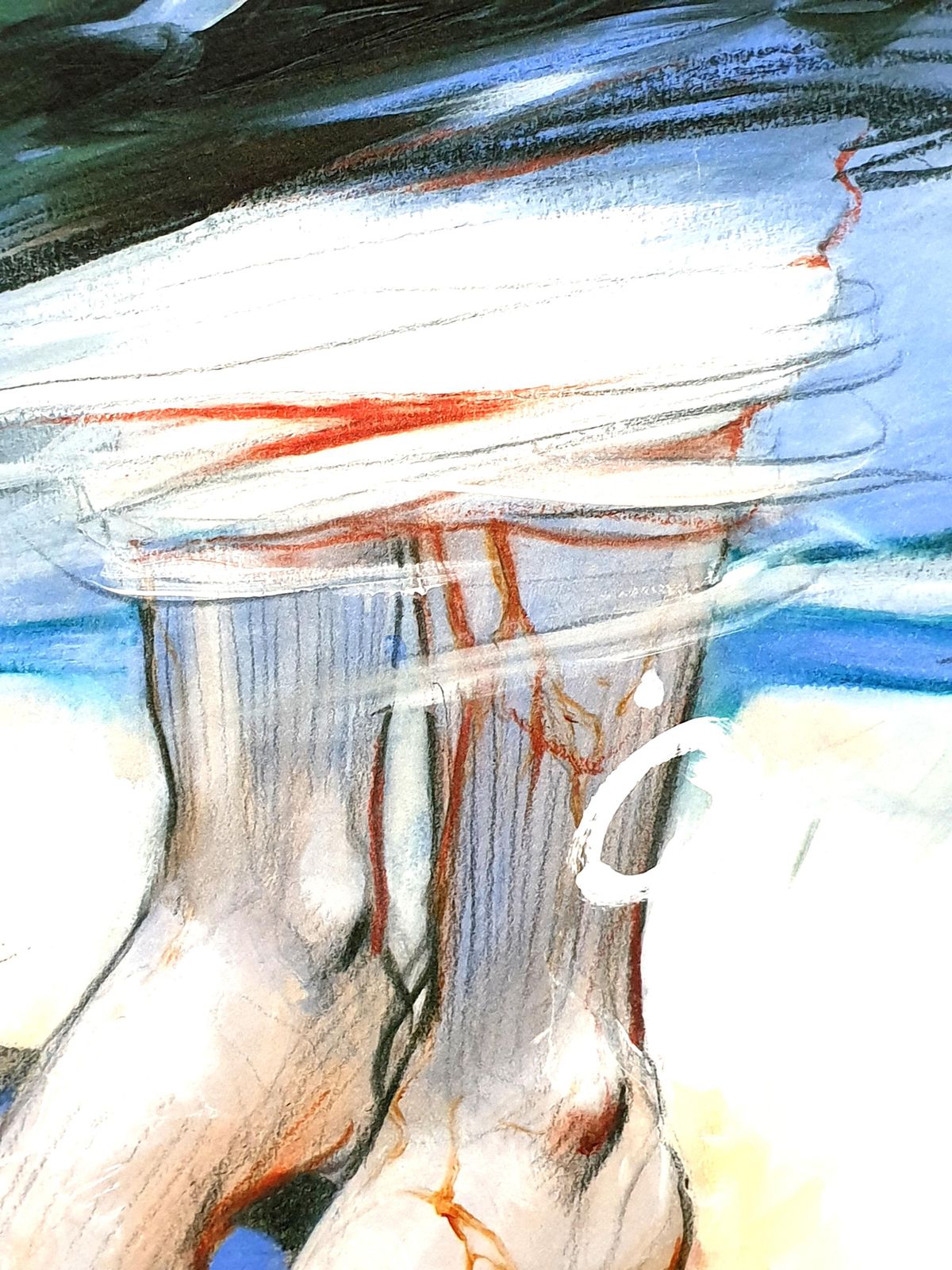 Enki Bilalenki Bilal   Feet   Original Lithograph2012 photo furniture