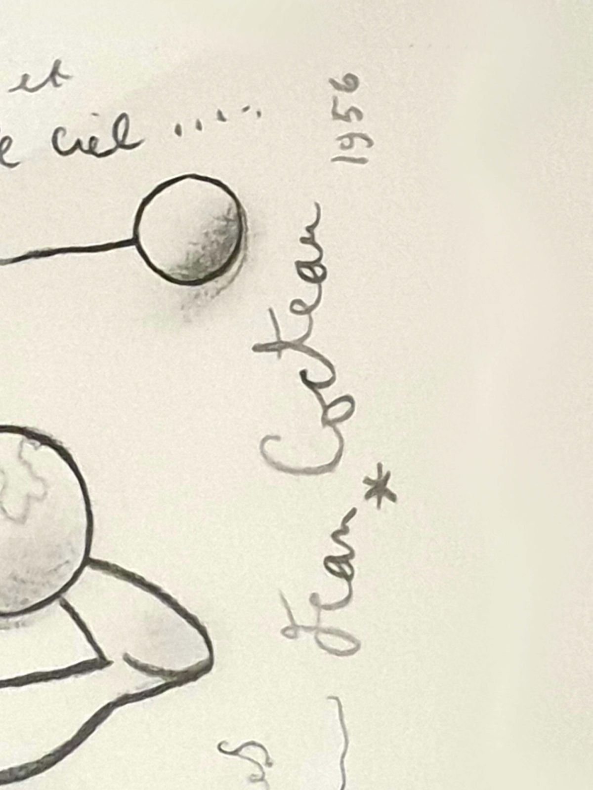Jean Cocteaujean Cocteau   Parametabolismes   Original Lithograph1956 photo vinterior