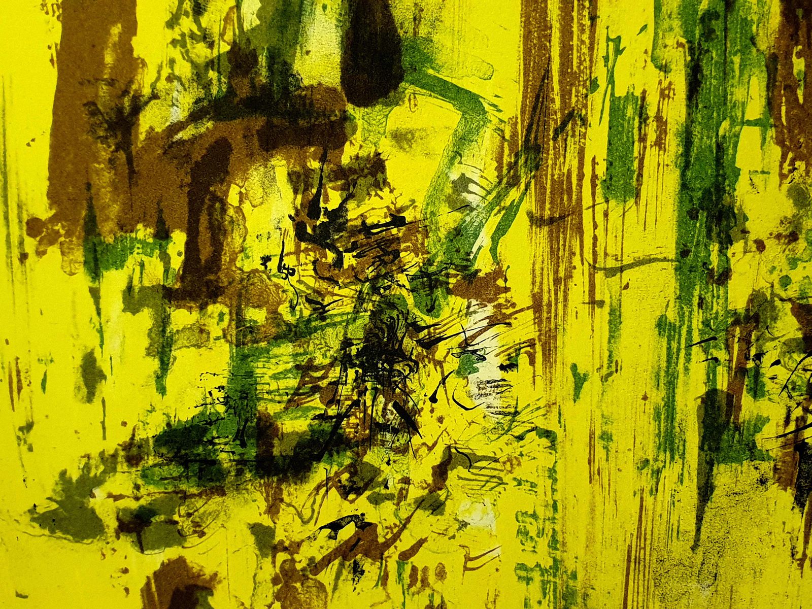 Zao Wou Kizao Wou Ki   Original Lithograph   Abstract Composition1962 photo buy