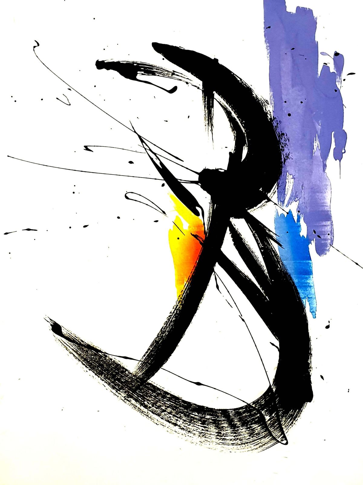 Jean Miottejean Miotte   Abstract Composition   Original Signed Lithograph1990 photo 2077.0