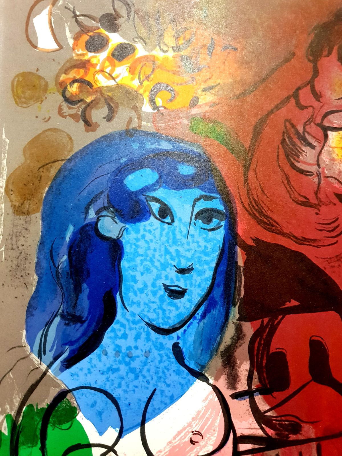 Marc Chagallmarc Chagall   Homage To Marc Chagall   Original Lithograph1969 photo 1082.0