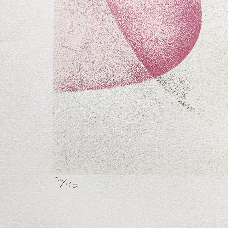 1970s  Astonishing Man Ray "Aerograph" Limited Edition Lithograph photo buy