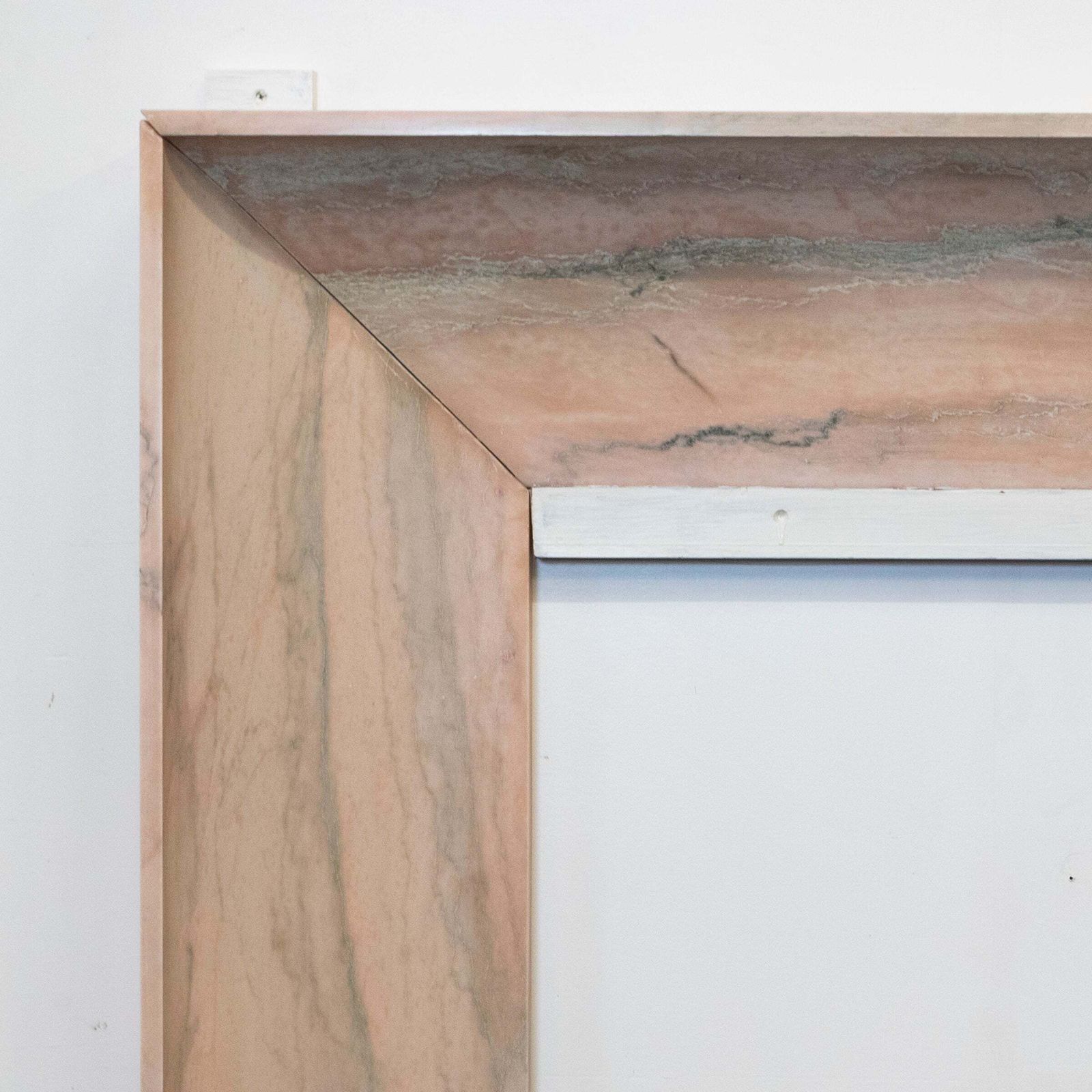 Bolection Fireplace Surround In Reclaimed Pink Marble photo furniture