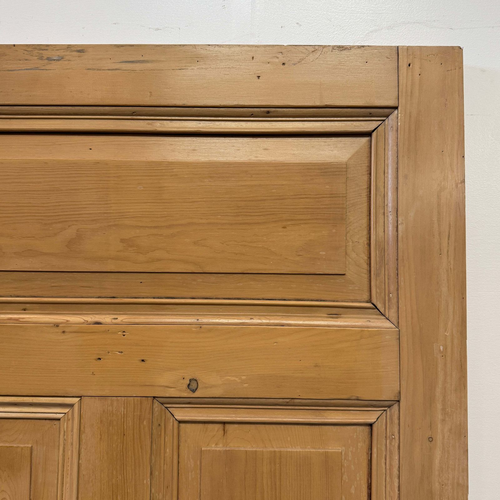 Antique Five Panel Door 203.5cm X 96cm photo for sale