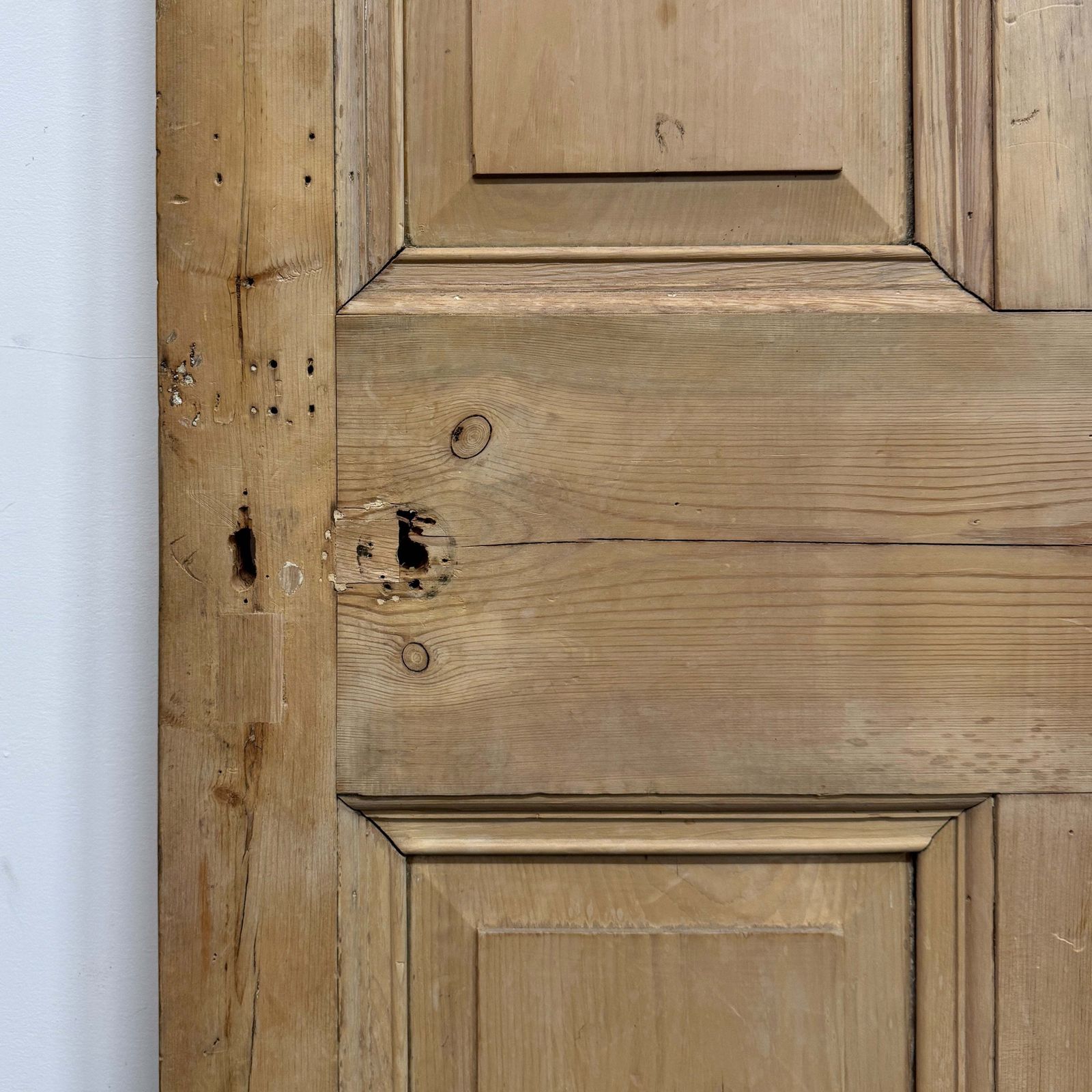 Antique Five Panel Door 209cm X 95.5cm photo Home Fixtures