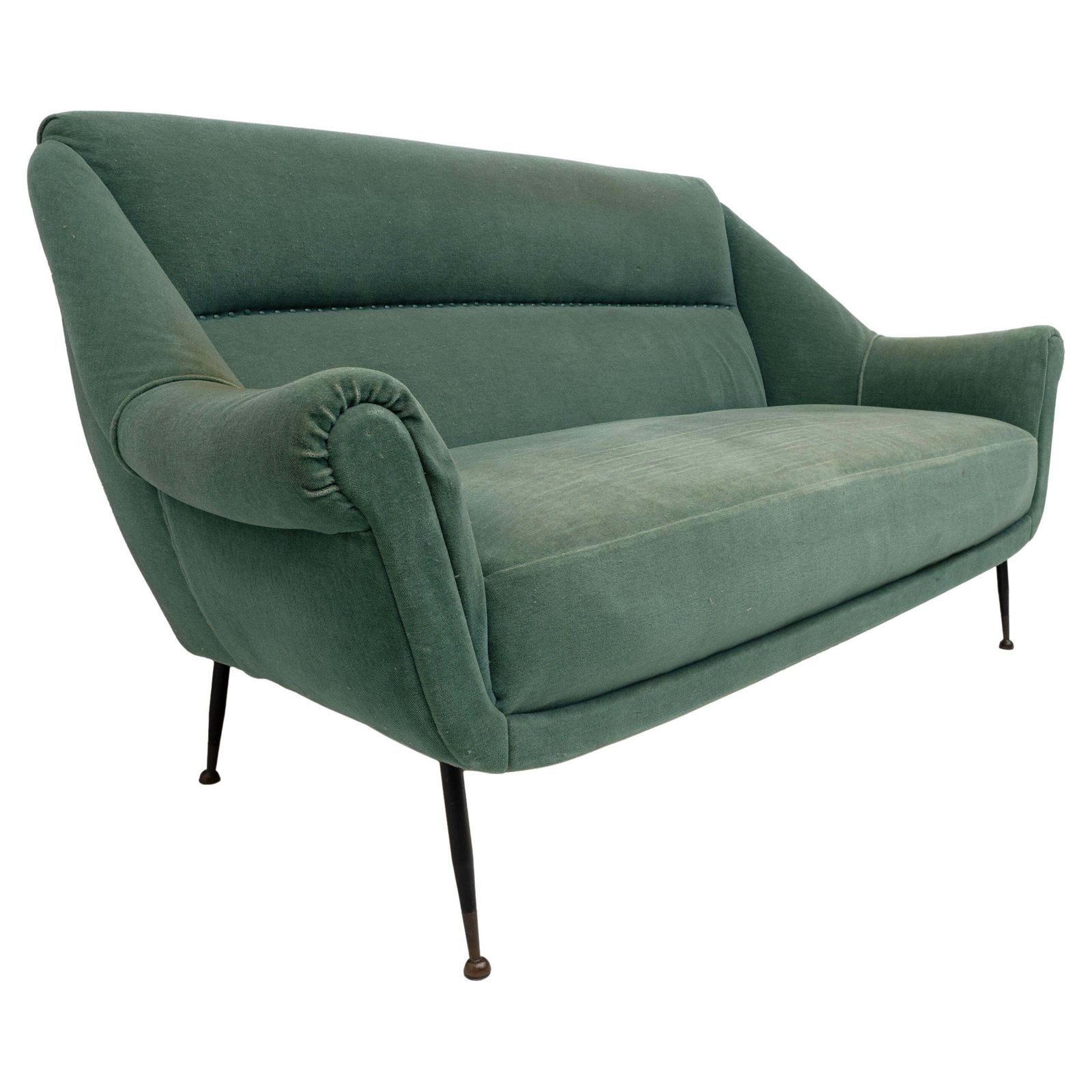 Gigi Radice Mid Century Modern Italian Sofa For Minotti, 1950s