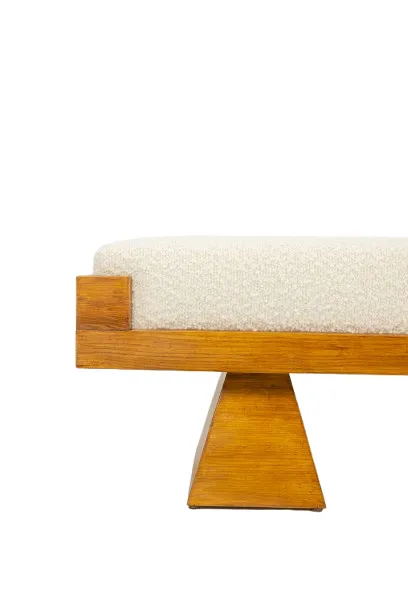 Ash Bench. Handcrafted In The 20th Century. photo vinterior