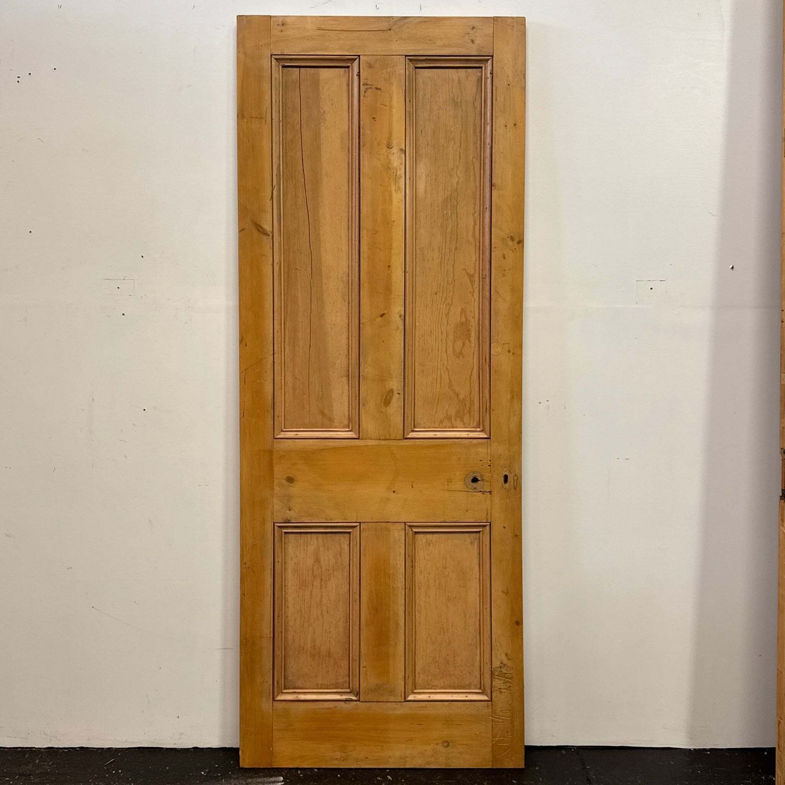 Antique 4 Panel Door 197cm X 75cm photo furniture