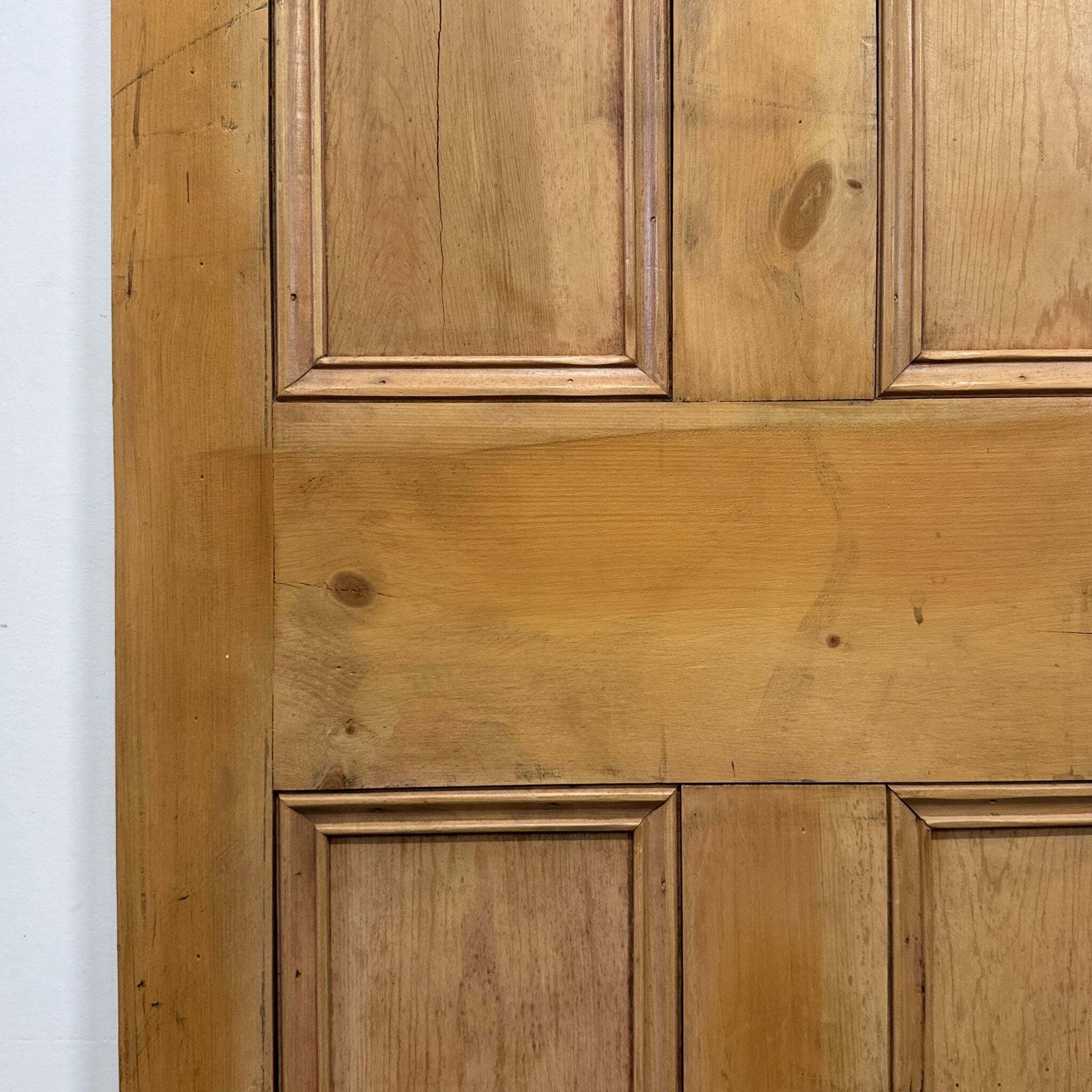 Antique 4 Panel Door 197cm X 75cm photo for sale