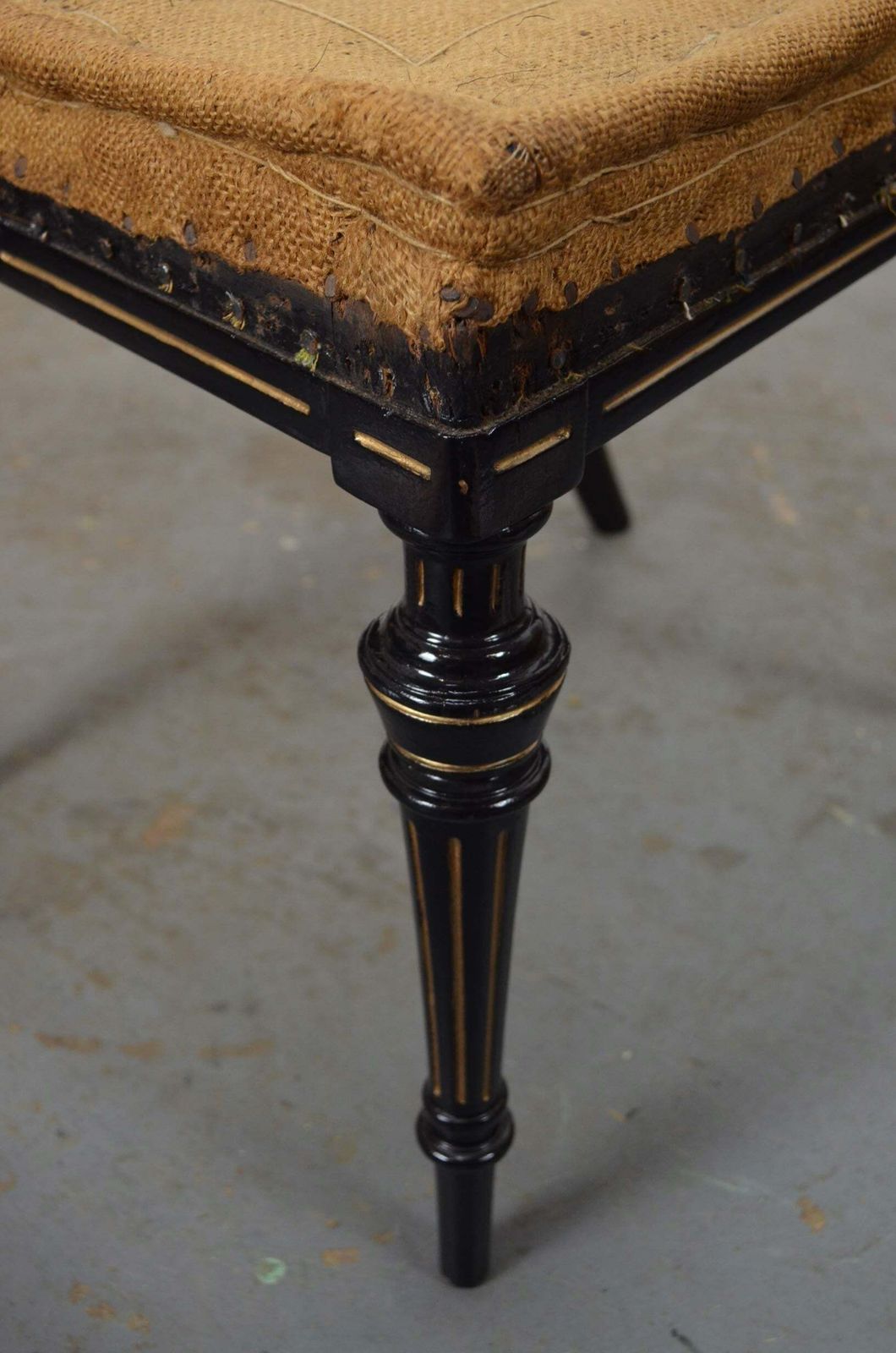 photo buy 19th Century Aesthetic Movement Set Of Five Ebonised Chairs