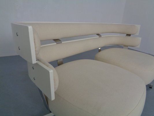 photo vintage Two Seater Space Age Sofa, Italy, 1970s