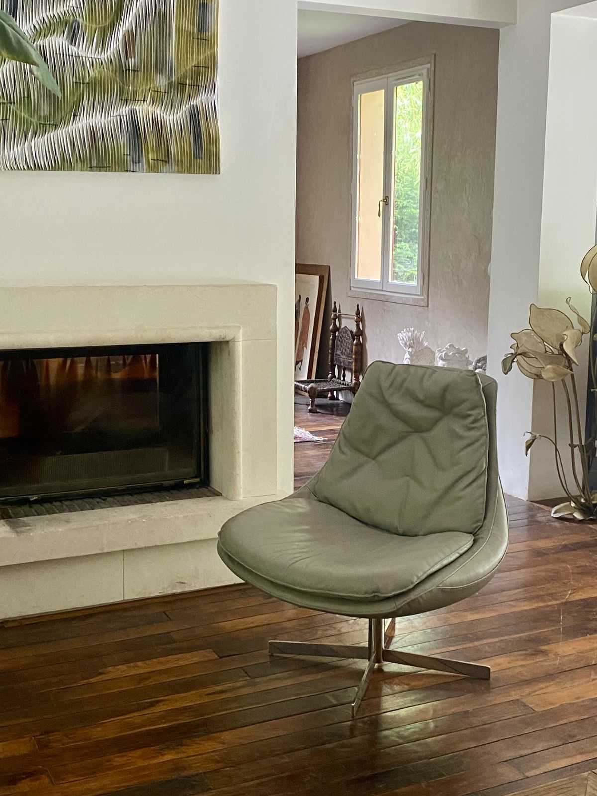 Fauteuil Design Vintage Daya Bontempi Italie. photo vinterior