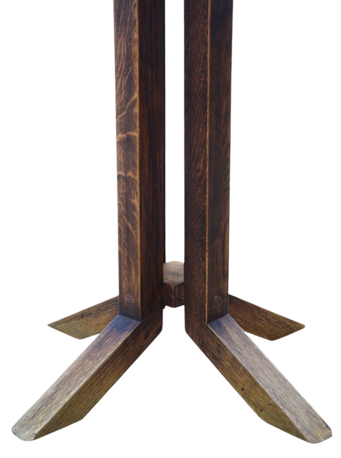 Antique C.1920 Rectangular Oak Occasional Table – Quality Side Or Centre Window Table photo 837.0