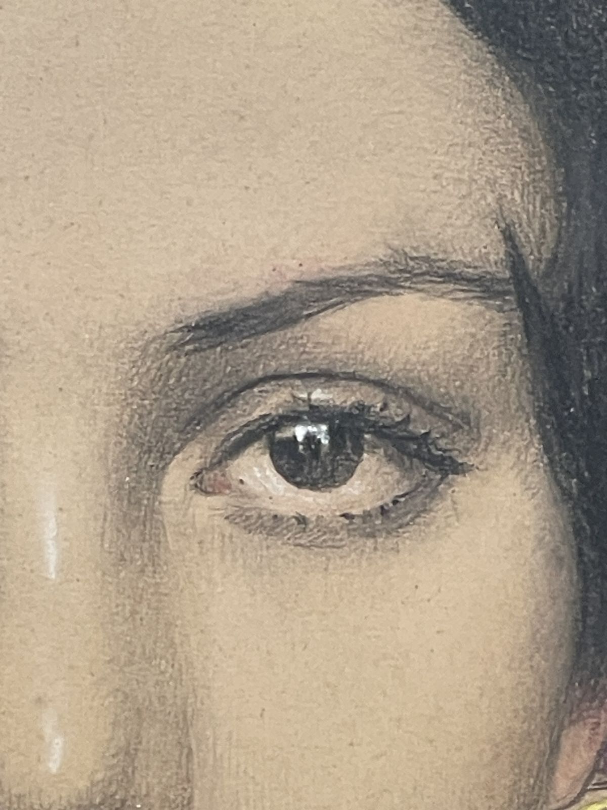 Portrait Of A Veiled Woman By Gustave Brisgand (1867 1944), Art Déco, France photo 5206.0