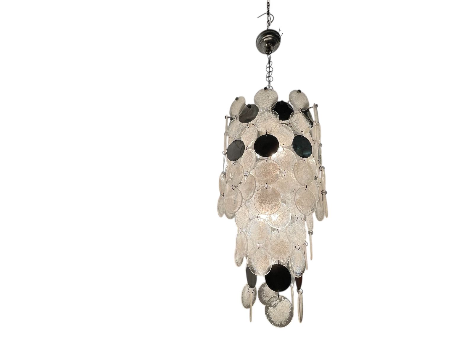 Iconic Nason “Mille Luna” Murano Glass Chandelier, Italy, 1960s