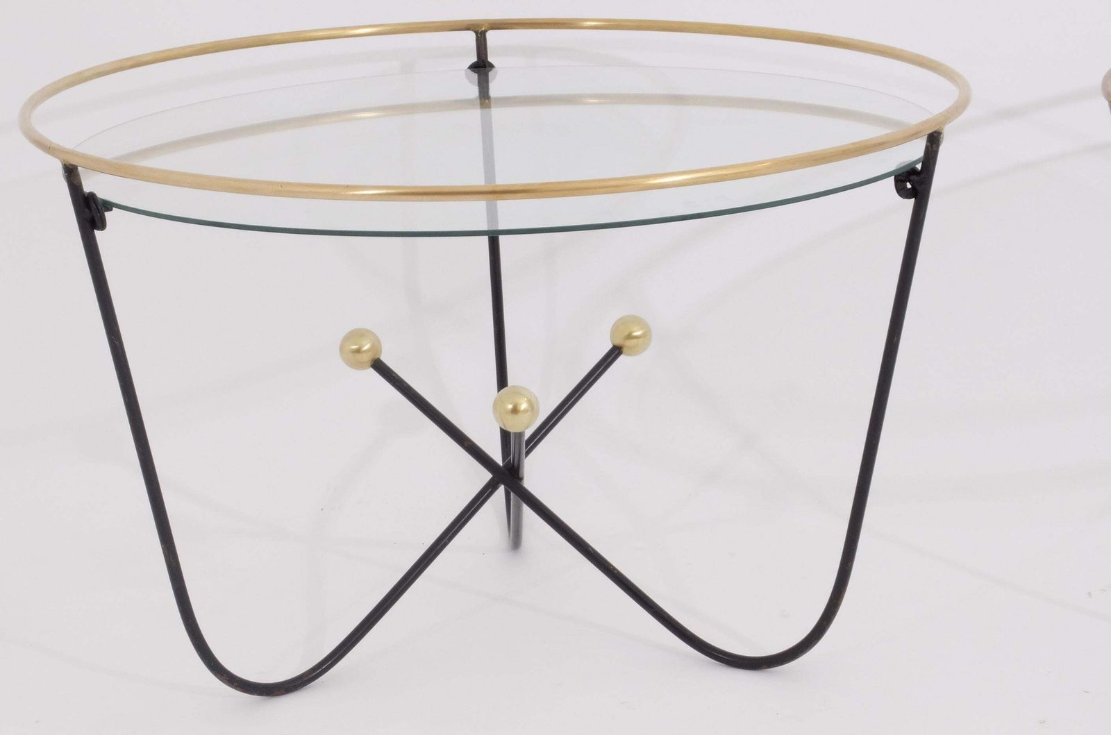 Pair Of Low Side Table End Table By Edward Ihnatowicz Mars Furniture photo for sale