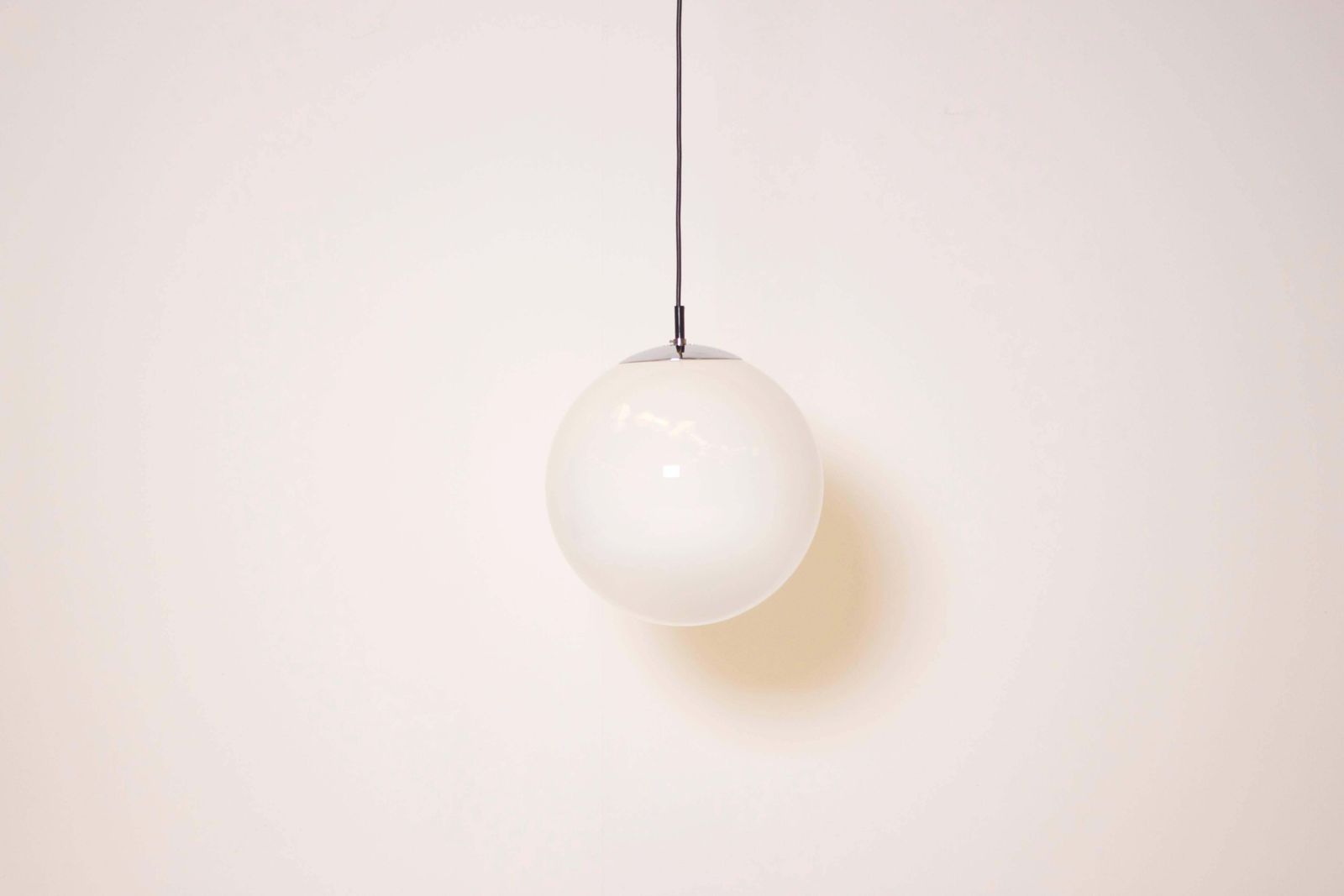 1 Of 10 Large "Morning Dew" Globe Pendants By Raak Amsterdam photo for sale