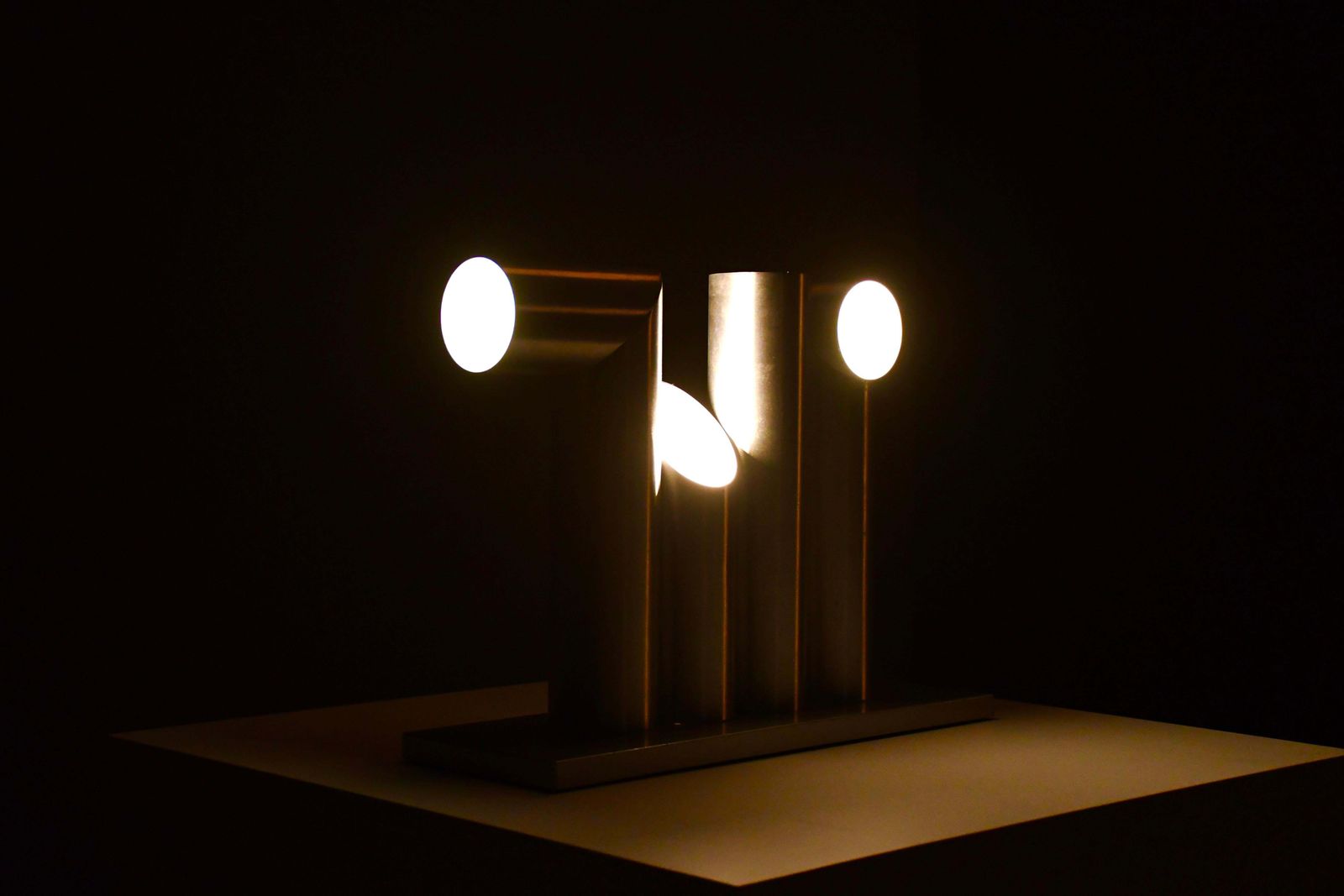 Rare Large Raak ‘Light Sculpture’ Table Floor Lamp By Maurice Grothausen, 1960 photo vintage