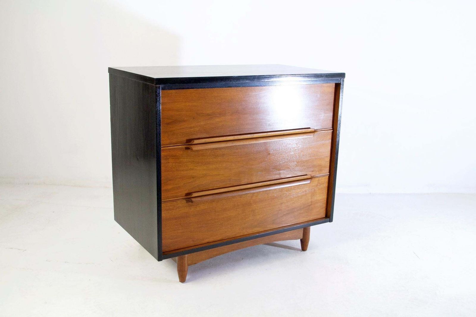 Mid Century Hardwood Dresser Italy