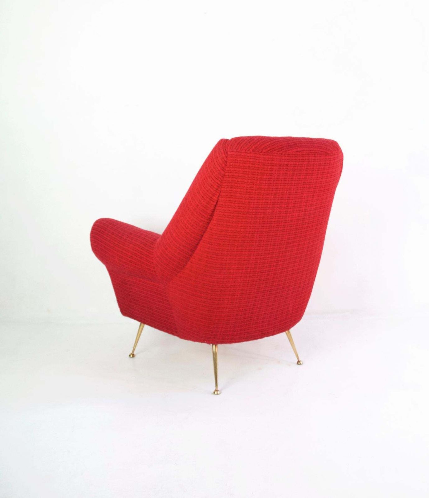 Pair Of Midcentury Armchairs By Gigi Radice For Minotti, Italy photo buy