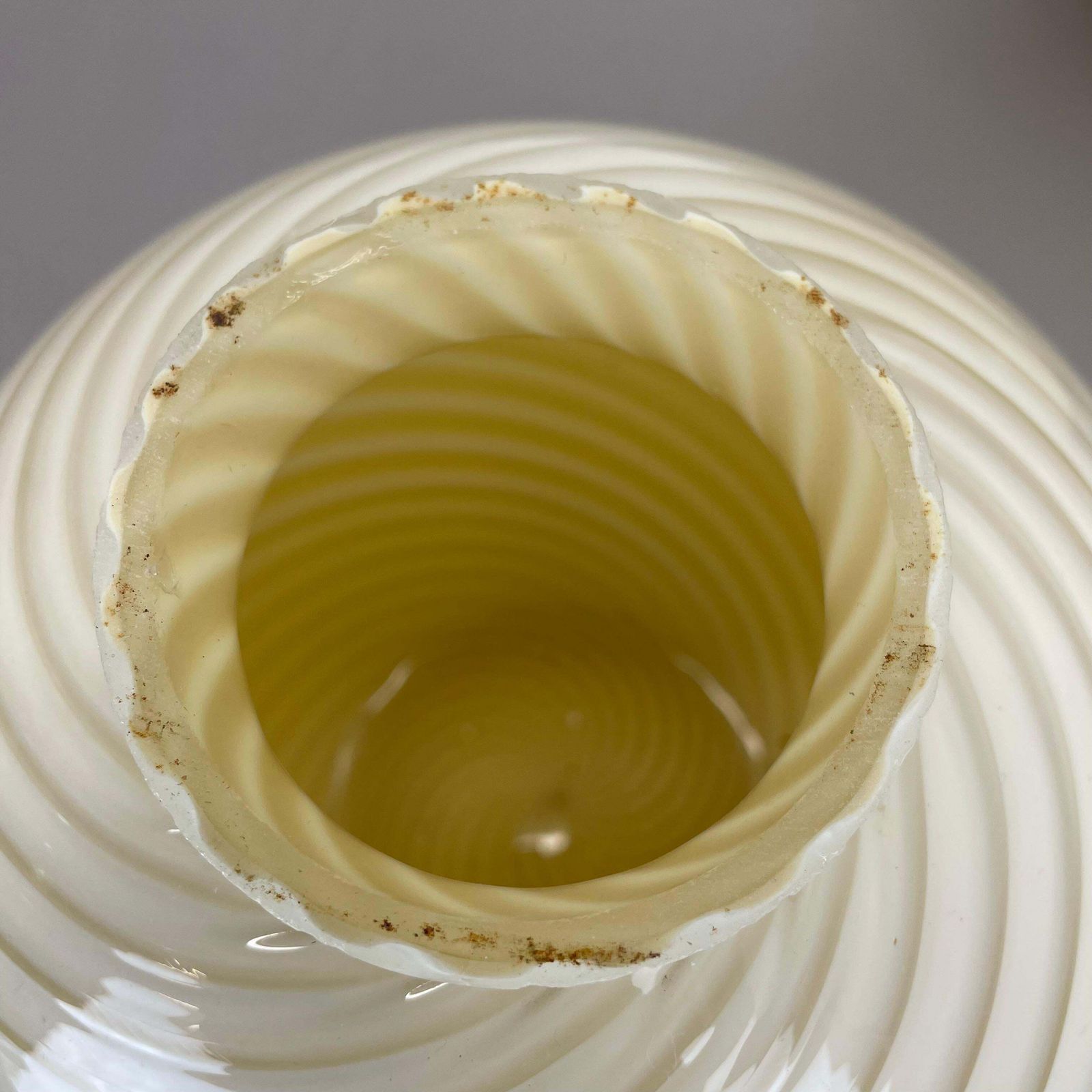 photo vintage Set Of 2 Ball "Swirl" Murano Glass Table Light By Vetri Murano, Italy, 1970s