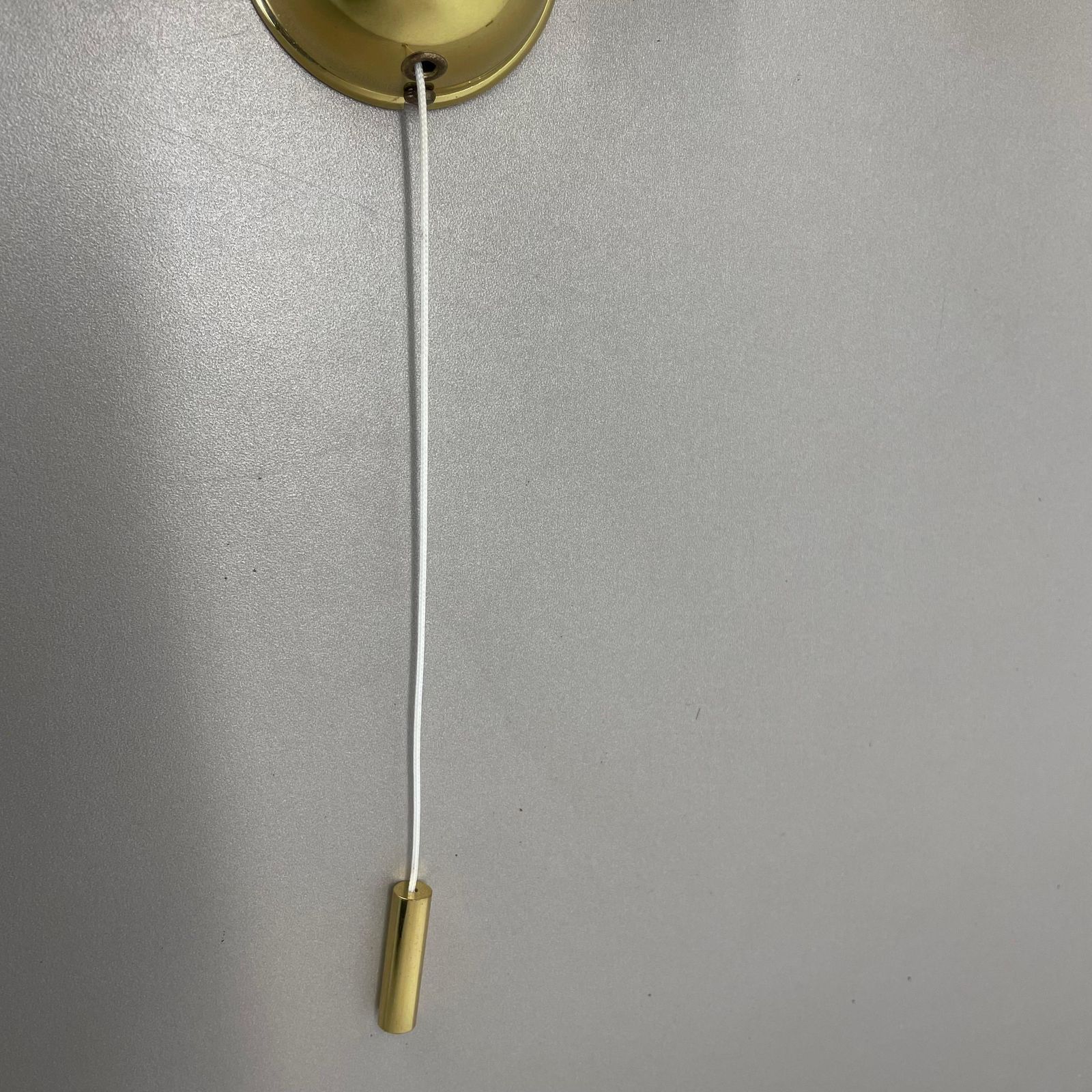 photo vintage 2 Of 4 Pop Art Space Age Brass Wall Light By Sölken Lights Germany, 1980s