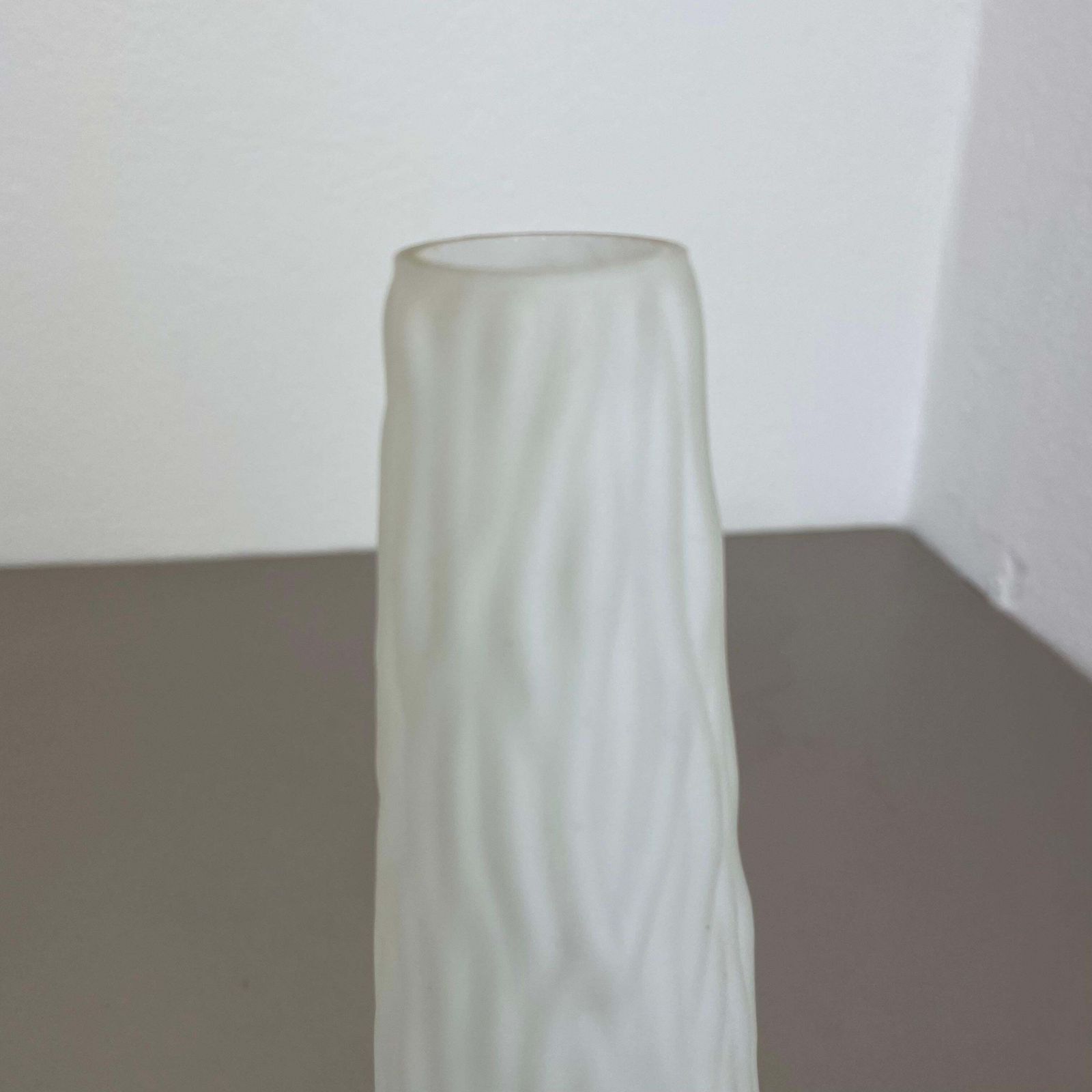 Set Of 2 Stilnovo Sarfatti Style "Cone" Glass And Brass Table Light, Italy 1950s photo vintage