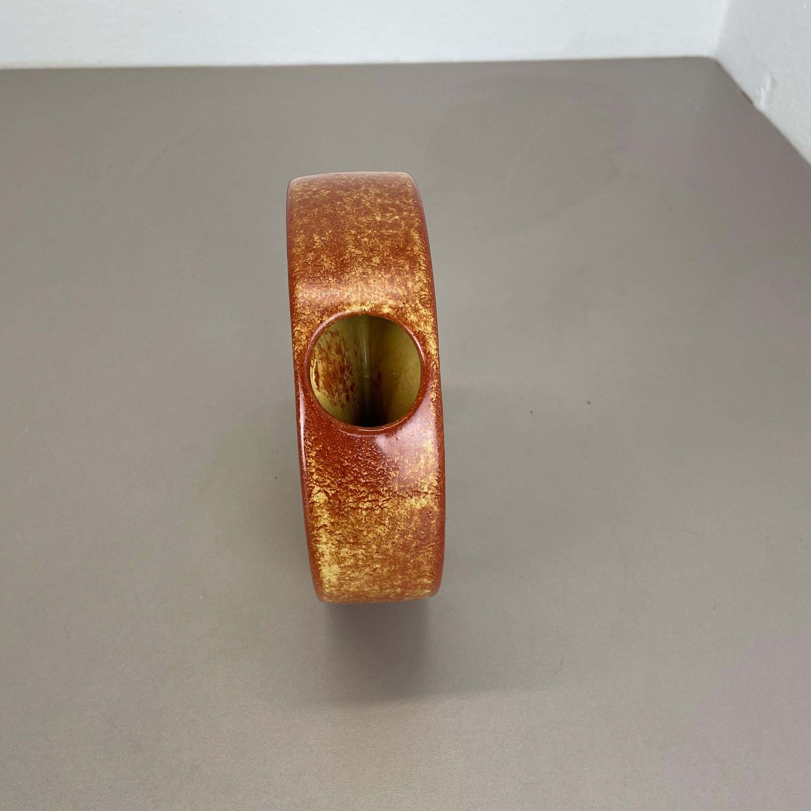 Home Decor Unique Ceramic Studio Pottery Vase By Bertoncello Schiavon Ceramics, Italy 1970s photo
