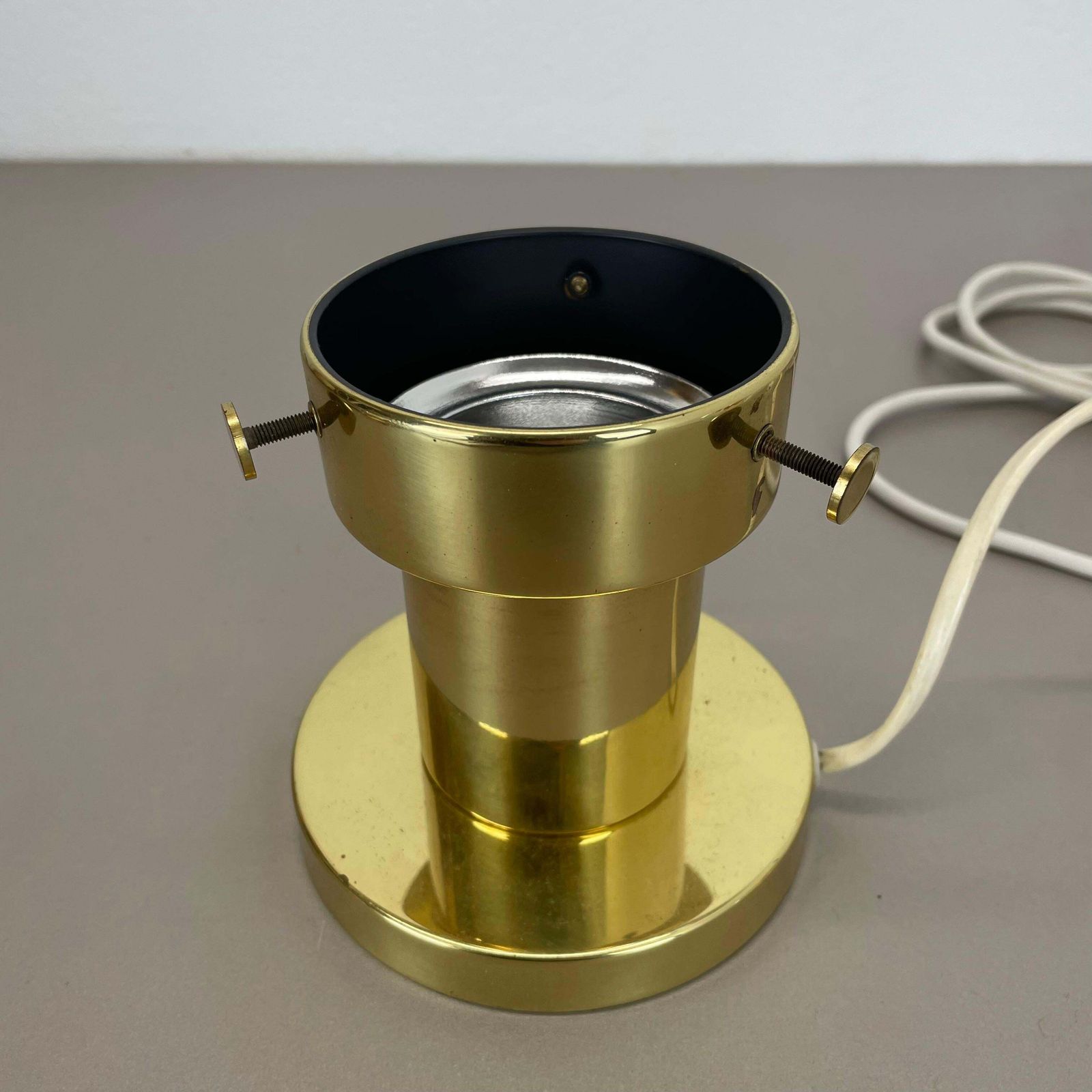 708.0 Modernist Toni Zuccheri Style Murano Table Light By Kaiser Leuchten Germany 1970 photo