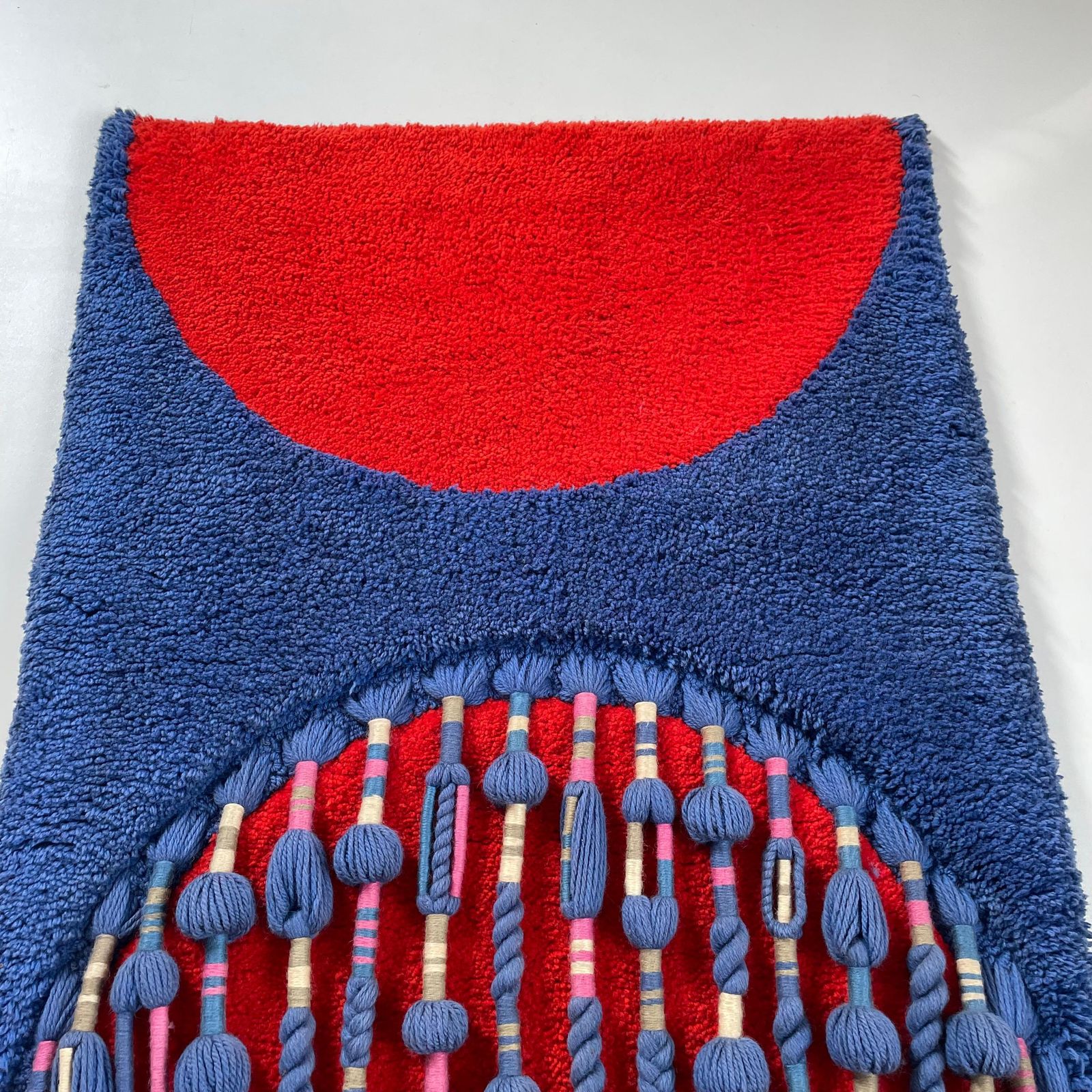 Modernist Wall Hanging By Ewald Kröner For Schloss Hackhausen, Germany, 1970s photo vinterior