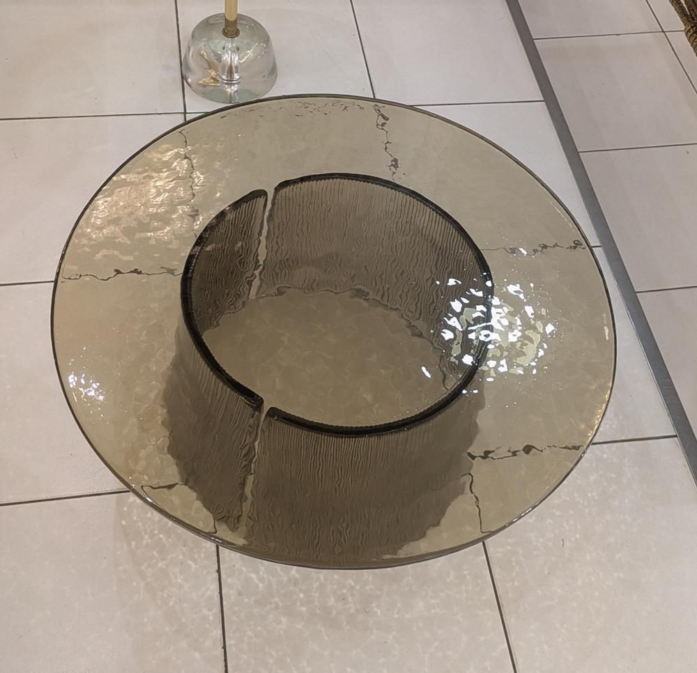 Smoked Glass Cocktail Table photo Furniture