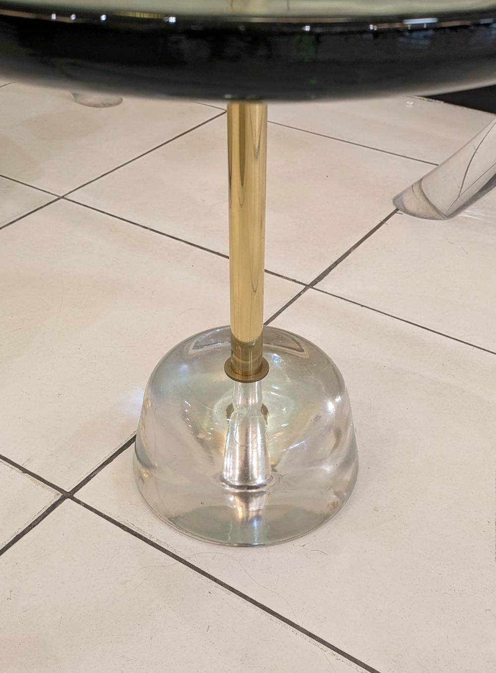 Small Glass Gueridon / End Table photo 2762.0