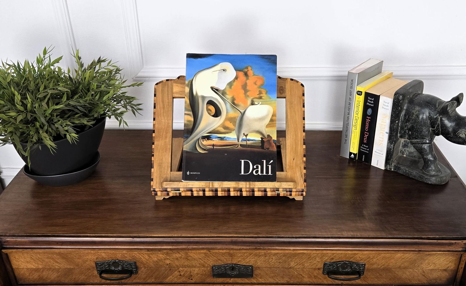 Italian Carved Decorated Adjustable Book Stand Rest photo furniture