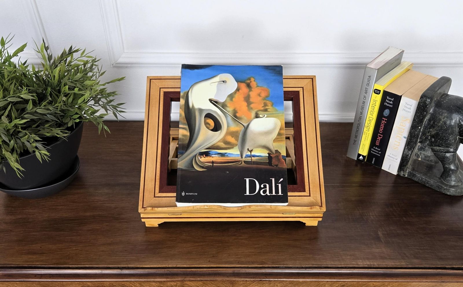 Italian Carved Decorated Adjustable Book Stand Rest photo for sale