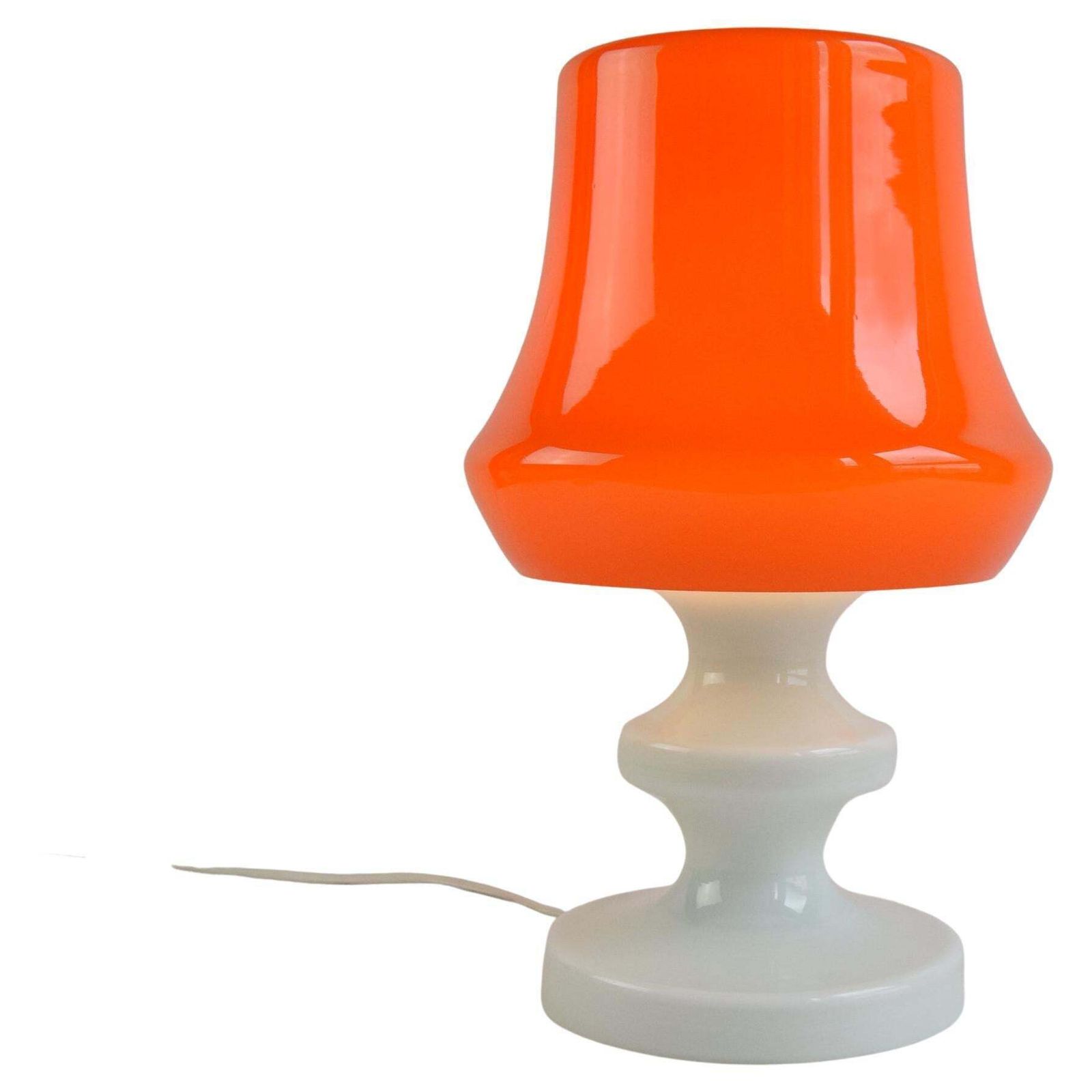 Mid Century Glass Table Lamp By Stepan Tabera