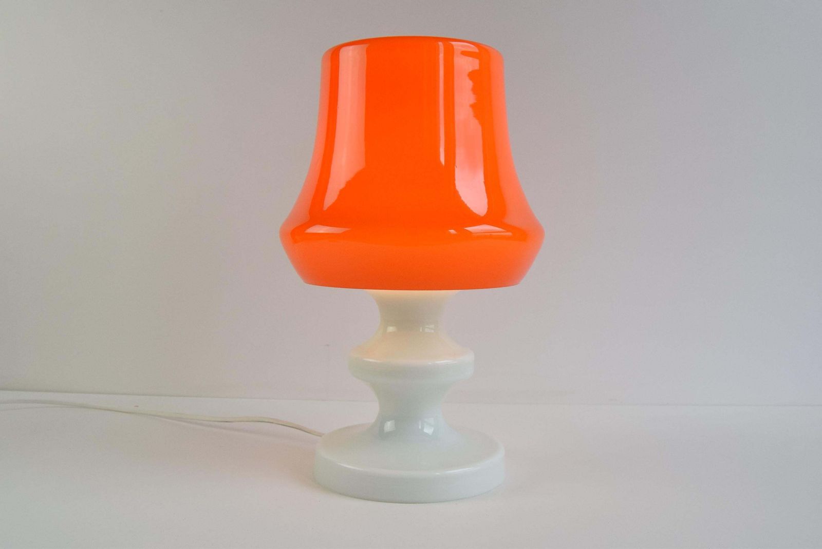 Mid Century Glass Table Lamp By Stepan Tabera photo 439.0