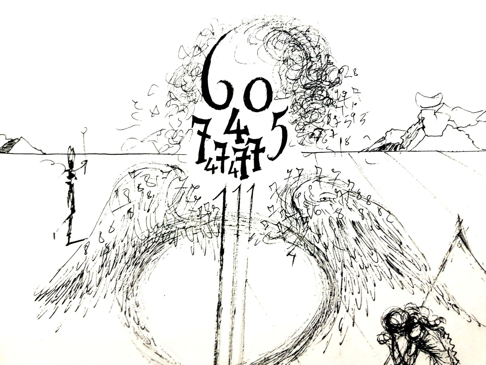 Salvador Dalí­Salvador Dali   The War1967 photo vinterior