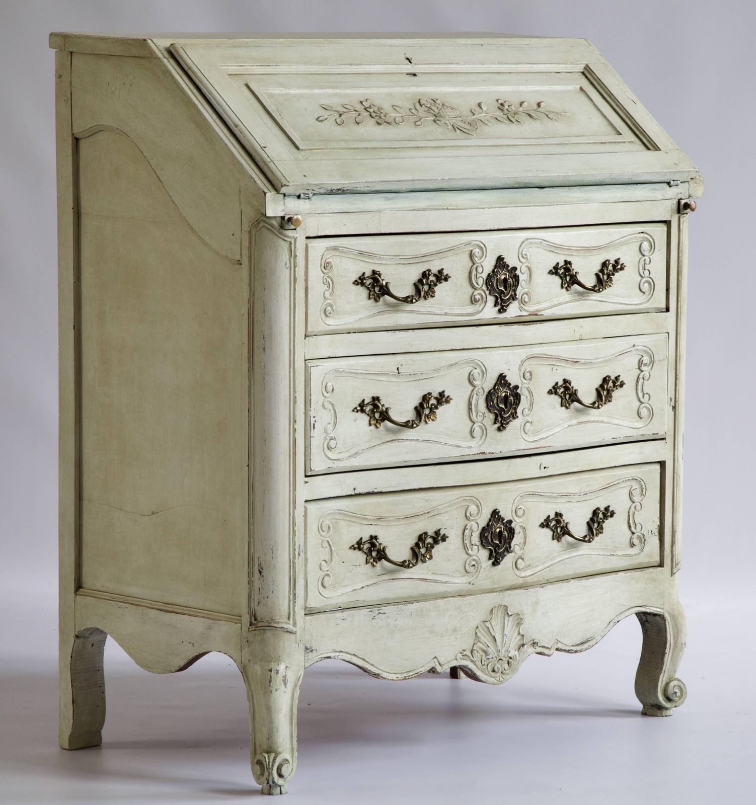 19th Century Louis XV Style Scriban photo furniture