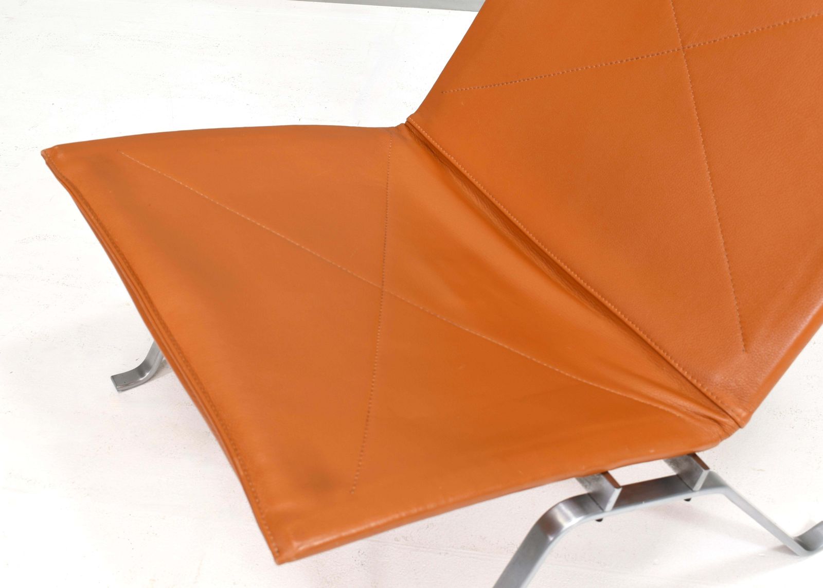 photo vinterior E. Kold Christensen Pk22 Lounge Chair By Poul Kjaerholm 1st Ed.Denmark   1960s